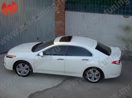 АБС-пластик Козырек на стекло широкий H.Accord VIII 2008-2012 var №2